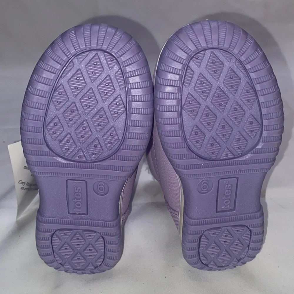 Totes Toddler Girls Zippy Waterproof‎ Insulated Flat Heel Winter Boots